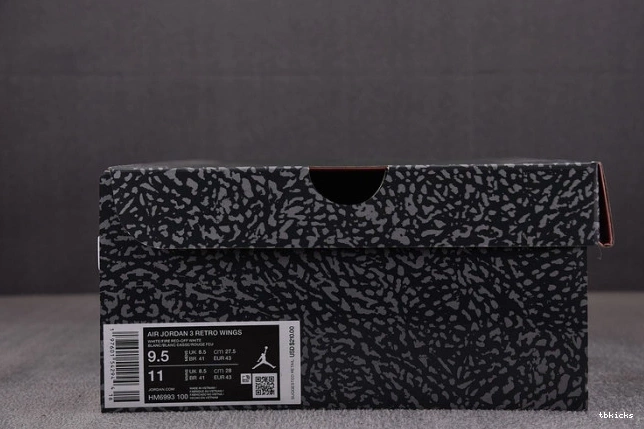 Reps TBK Retro Wings HM6993-100 3 Jordan 0730
